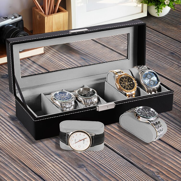 6 slot best sale watch box